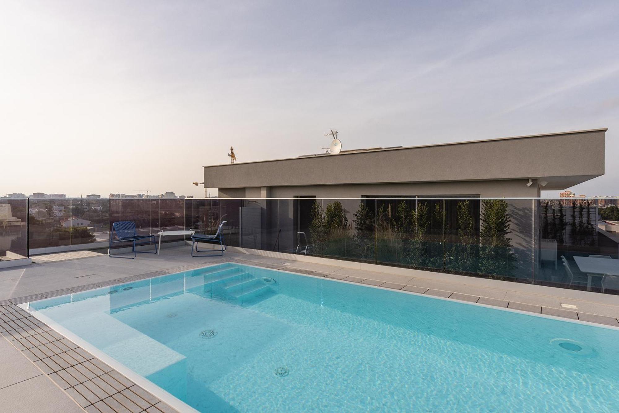 Park Penthouse & Pool - Heated Pool - Frühstückspension *